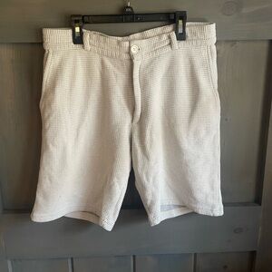 Men's Gray textured Shorts boohooman made in Turkey